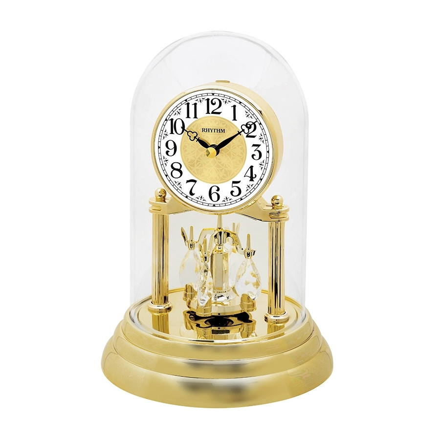 Pendule style "400 Jours", chiffre classique avec boules en cristal Pendule style "400 Jours", chiffre classique avec boules en cristal